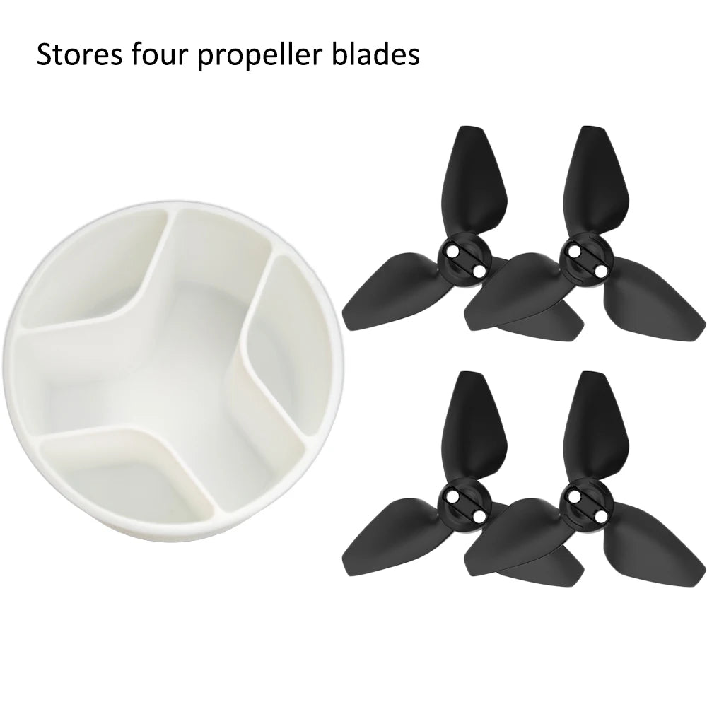 For DJI Neo Propeller Storage Box Anti-pressure Propeller Wing Protection Paddles Organizer Drone Accessories