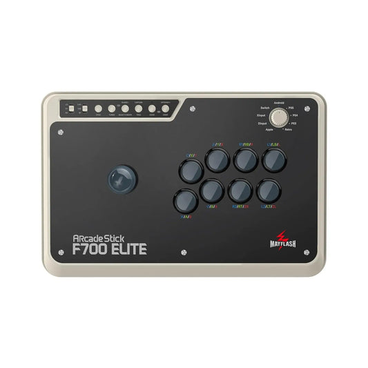 For MAYFLASH Arcade Stick F700 Elite with Sanwa buttons and joystick  PS5/PS4/Switch/Windows/Android and more