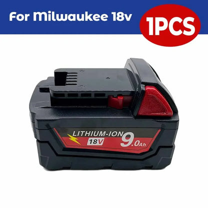 PC For Milwaukee 18V 9.0Ah Replacement M18 XC Lithium Battery 48-11-1860 48-11-1850 48-11-1840 48-11-1820 Rechargeable Batteries