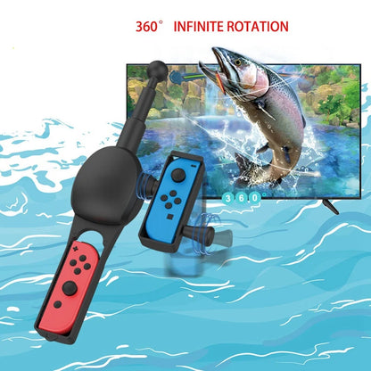 For Nintendo Switch Fishing Rod Fishing Star SWITCH Fishing Game Accessories For Joy-con Controller handle storage