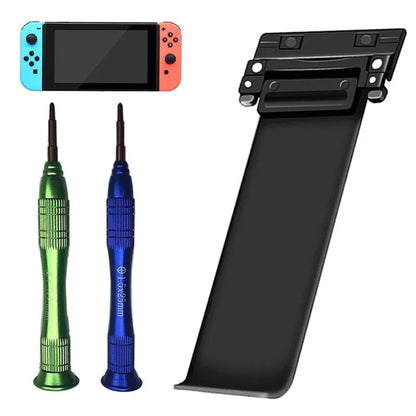 For Nintendo Switch Host Back Bracket Kickstand Back Cover Support Foot Shell Bracket with Repair Tool Kit For NS Accessories