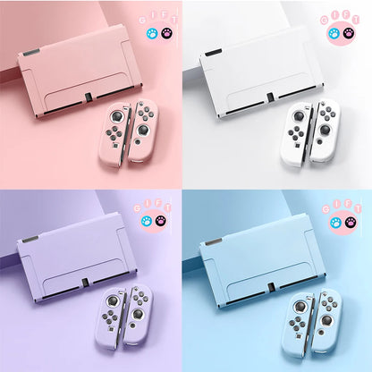 For Nintendo Switch OLED Accessories Protective Shell NS Game Host Console TPU All-inclusive Soft Cover Protection Case Pouch