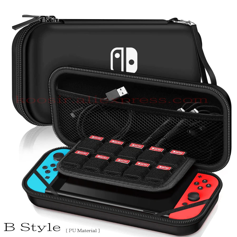 For Nintendo Switch OLED Handheld Storage Carrying Bag Waterproof Shell Case Nintendoswitch Game Accessories Pouch Hard Cover