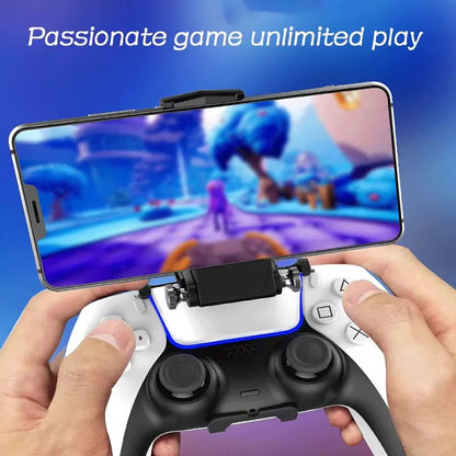 For PS5 Controller DualSense Accessories Mobile Phone Clamp Clip Gamepad Holder Adjustment Smart Grip Mounting Bracket