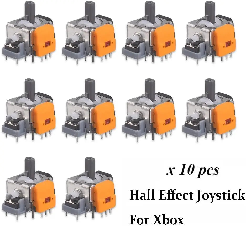 For PS5/PS4/Xbox/Switch Pro Controller Updated Qualitied Hall Effect Joystick 3D Analog Sticks Sensor ThumbSticks Repair 10pcs