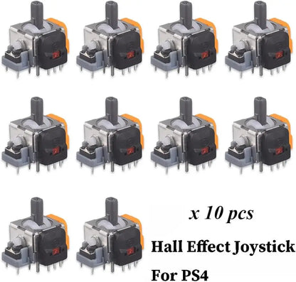 For PS5/PS4/Xbox/Switch Pro Controller Updated Qualitied Hall Effect Joystick 3D Analog Sticks Sensor ThumbSticks Repair 10pcs