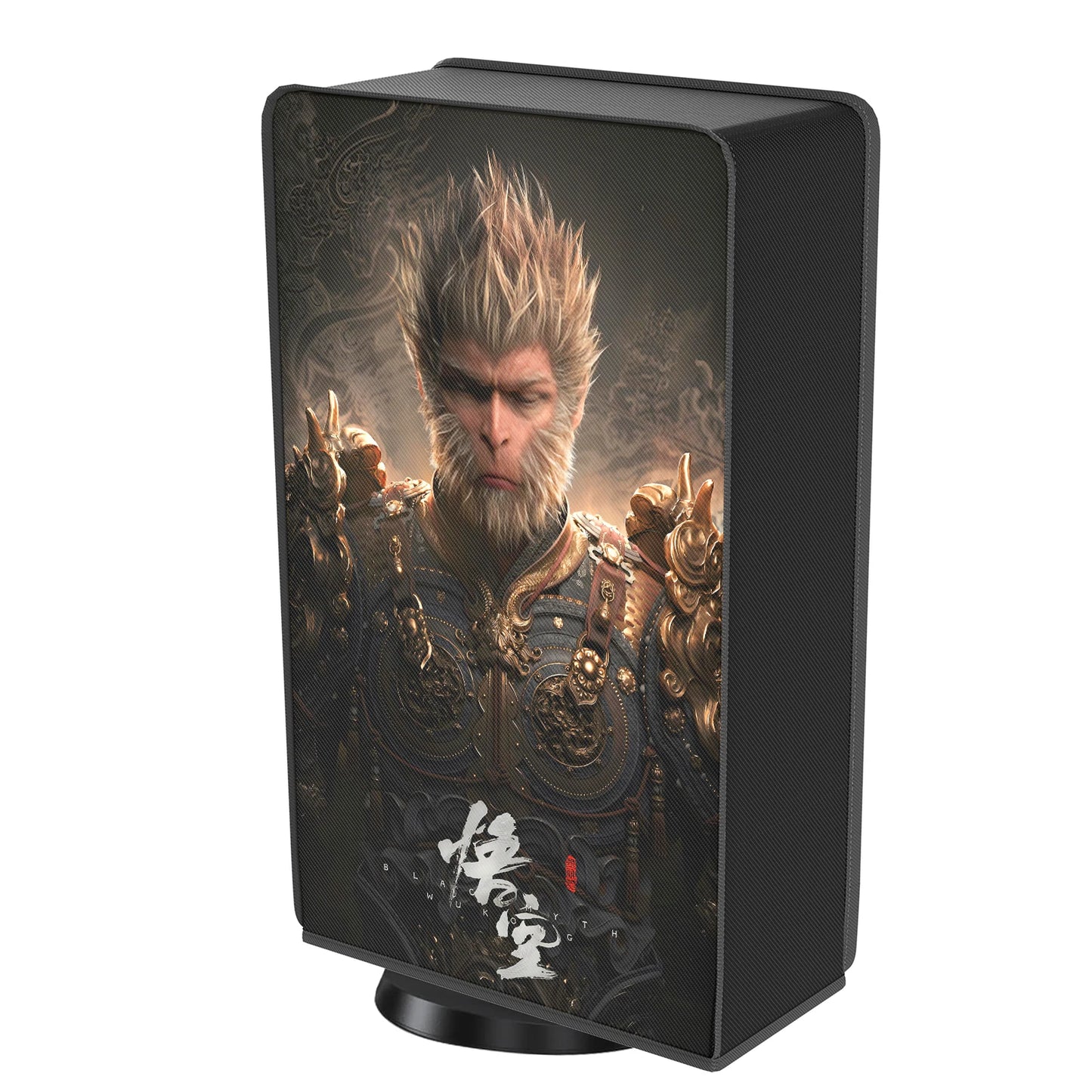 For Playstation 5 PS5 Slim Console Vertical Dust Cover Oxford Dust Proof Protector Waterproof Bag Guard Sleeve DIY Custom Wukong