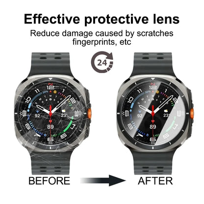 For Samsung Galaxy Watch 7 40MM 44MM Watch7 Ultra 47MM Tempered Glass Screen Protector HD Clear Anti Fingerprints Glass Film