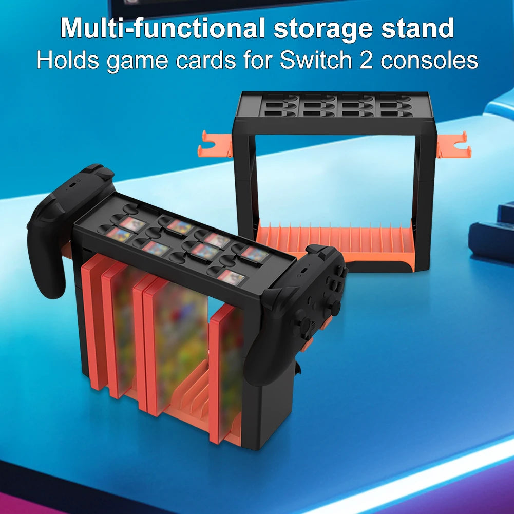 For Switch 2  Joycon Charger Game Storage Tower Multifunctional Pro Controller Holder Organizer Station  Switch OLED