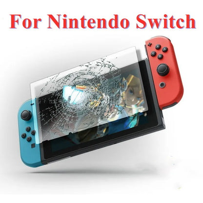 For Switch Oled Lite Screen Protectos Anti-Scratch Nintendo Protective Cover NS LCD Screen Protection Skin Tempered glass