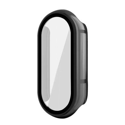 For Xiaomi Mi Band 9 Hard PC Case Tempered Glass Integrated Protector Full Coverage Protective Cover Smartband Accessories