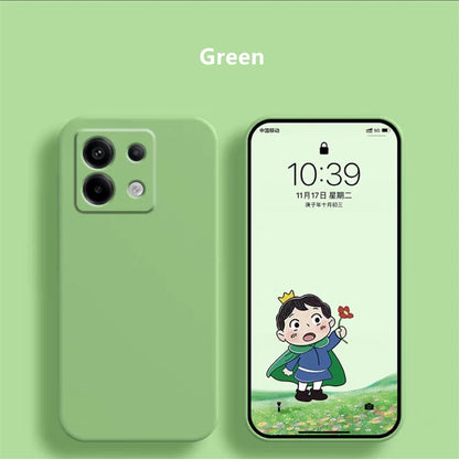 PC For Xiaomi Poco X6 5G Case Poco X6 Pro Cover Funda Coque Original Liquid Silicone Soft TPU Phone Case Poco X6