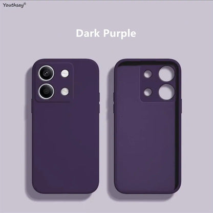 PC For Xiaomi Poco X6 5G Case Poco X6 Pro Cover Funda Coque Original Liquid Silicone Soft TPU Phone Case Poco X6