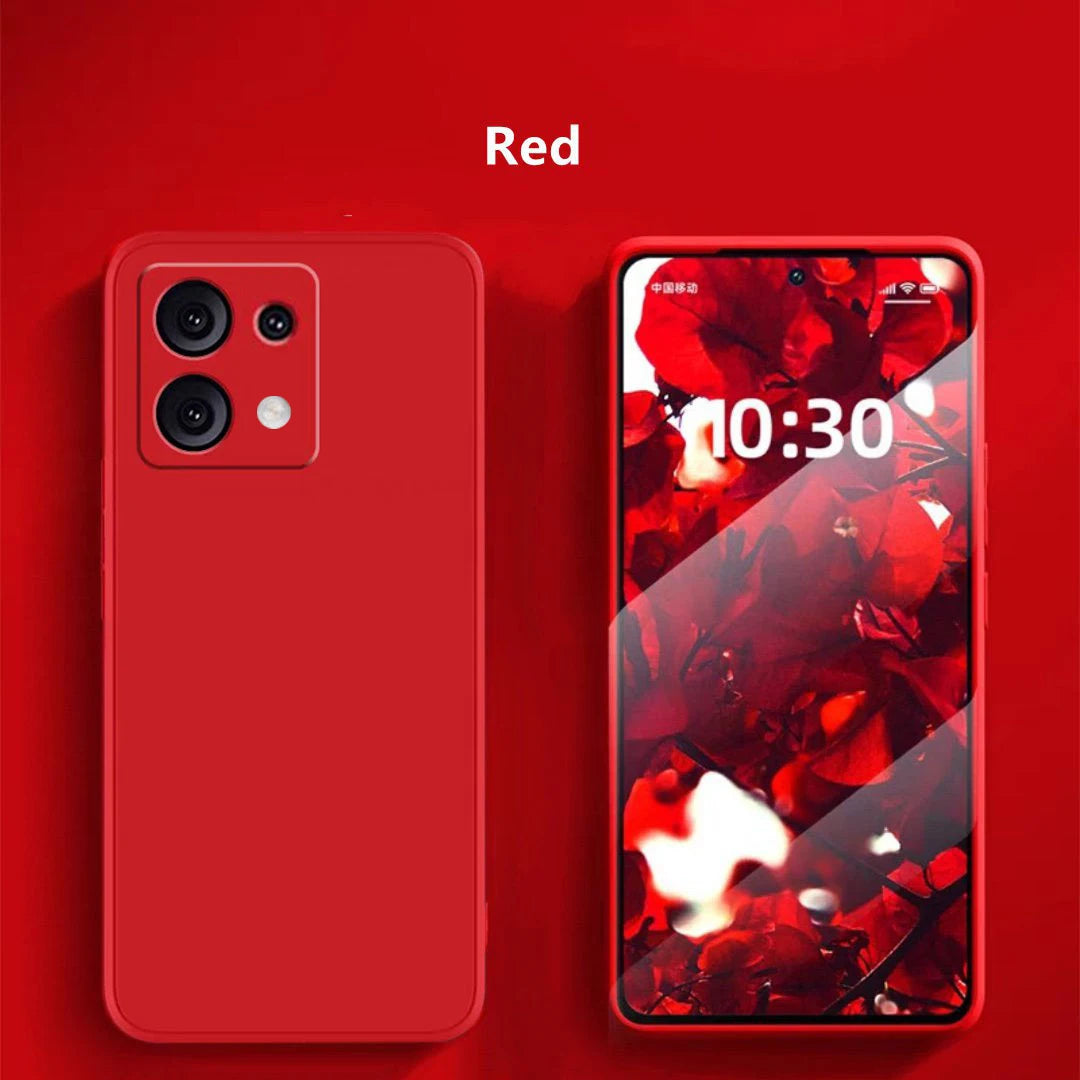 PC For Xiaomi Poco X6 5G Case Poco X6 Pro Cover Funda Coque Original Liquid Silicone Soft TPU Phone Case Poco X6