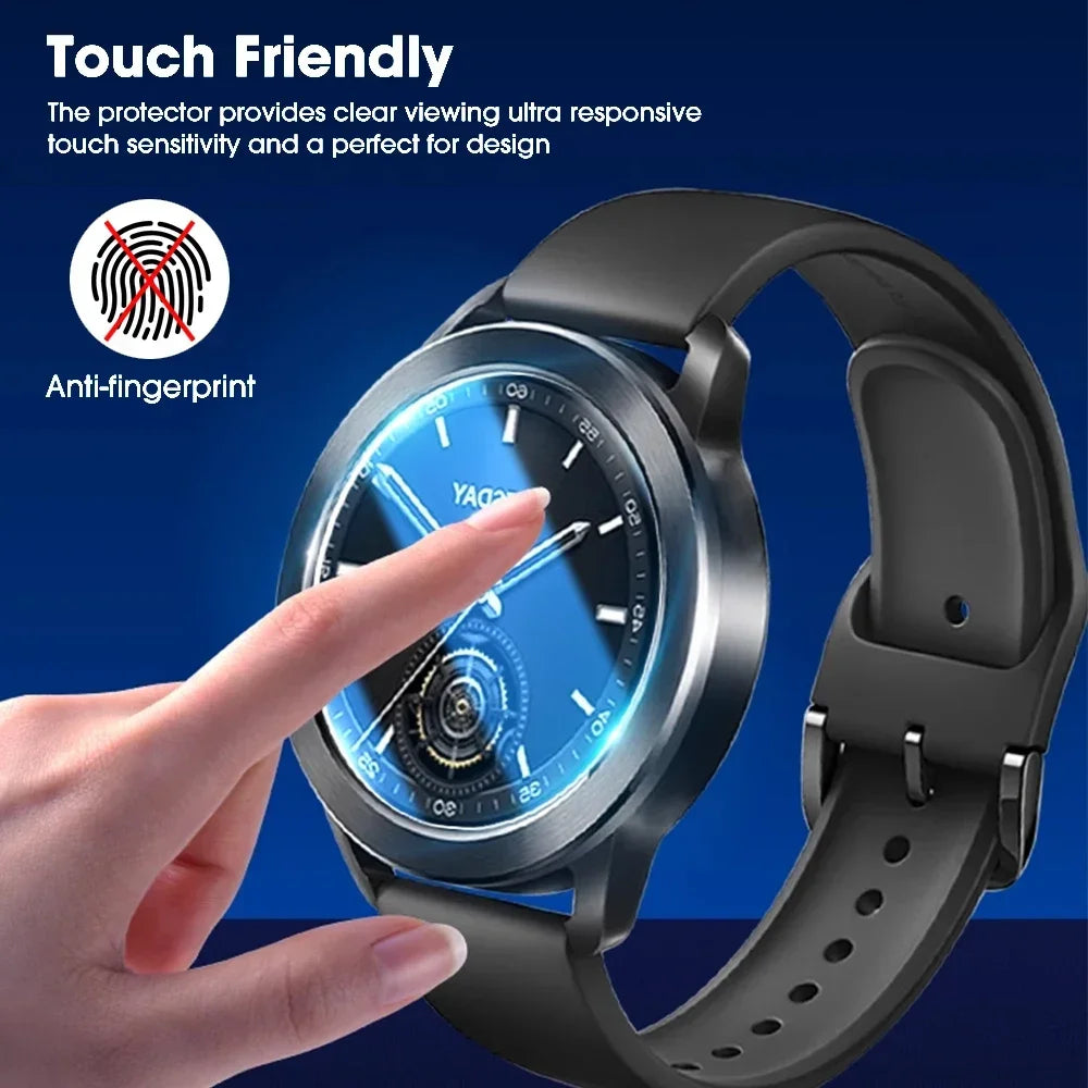 For Xiaomi Watch S3/S4 9H Tempered Glass Films Cover Anti Fingerprint Smartwatch Screen Protector For MI Watch S3 S4