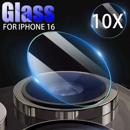 For iPhone 16 Pro MAX Plus Camera Lens Screen Protector For iPhone 16Plus 16Pro Back Camera Clear Tempered Glass Film Cover