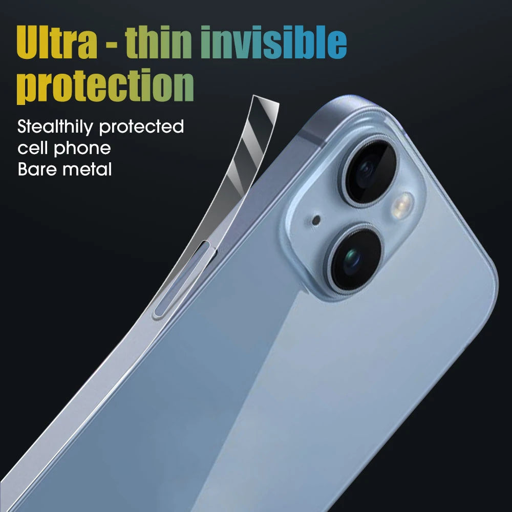 For iPhone 16 Pro MAX Side Hydrogel Soft Films Phone Frame Anti Scratch Protector Stickers Film For iPhone 16 Accessories