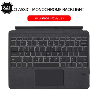 PCFor surface Pro4/5/6/7 Wireless Pro13 Backlight Surface Go Bluetooth Keyb