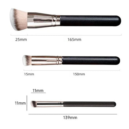 Foundation Concealer Makeup Brushes Cover Synthetic Dark Circle Angled Seamless Liquid Cream Cosmetics Contour Brush Beauty Tool