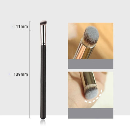 Foundation Concealer Makeup Brushes Cover Synthetic Dark Circle Angled Seamless Liquid Cream Cosmetics Contour Brush Beauty Tool