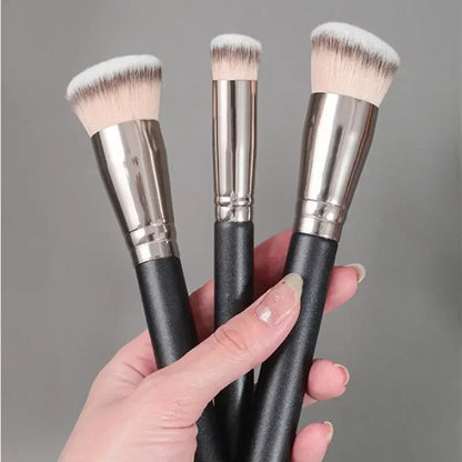 Foundation Concealer Makeup Brushes Cover Synthetic Dark Circle Angled Seamless Liquid Cream Cosmetics Contour Brush Beauty Tool