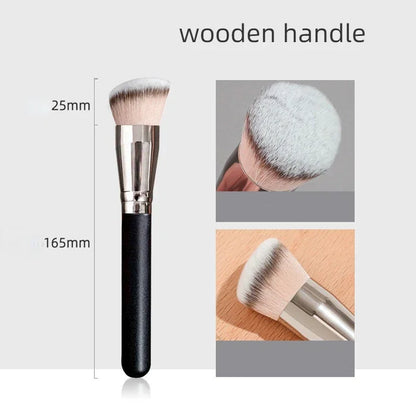 Foundation Concealer Makeup Brushes Cover Synthetic Dark Circle Angled Seamless Liquid Cream Cosmetics Contour Brush Beauty Tool