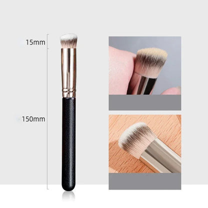 Foundation Concealer Makeup Brushes Cover Synthetic Dark Circle Angled Seamless Liquid Cream Cosmetics Contour Brush Beauty Tool