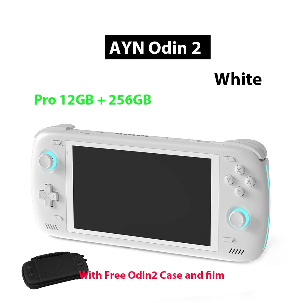 Free Bag  Ayn Odin 2 Pro Upgraded version 6" IPS Screen Handheld Game Player  Android13 16G 512G Wifi Bluetooth Portable Console