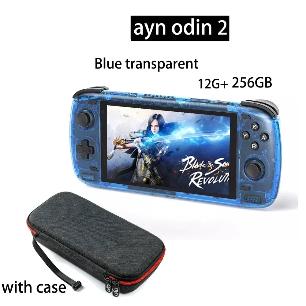 Free Bag  Ayn Odin 2 Pro Upgraded version 6" IPS Screen Handheld Game Player  Android13 16G 512G Wifi Bluetooth Portable Console