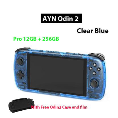 Free Bag  Ayn Odin 2 Pro Upgraded version 6" IPS Screen Handheld Game Player  Android13 16G 512G Wifi Bluetooth Portable Console