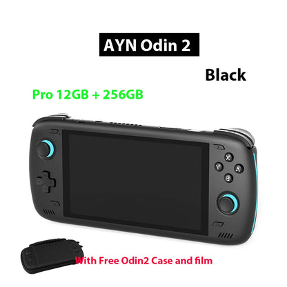 Free Bag  Ayn Odin 2 Pro Upgraded version 6" IPS Screen Handheld Game Player  Android13 16G 512G Wifi Bluetooth Portable Console