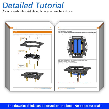 Freenove Hexapod Robot Kit for Arduino, App Remote Control, Walking Crawling Twisting Servo STEM Project