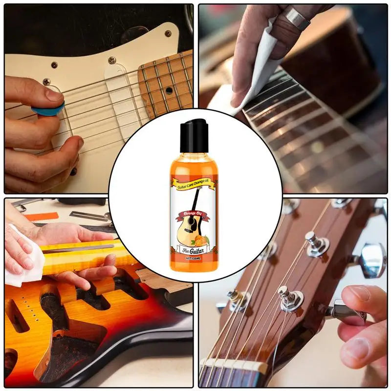 PC Fretboard Oil Orange Quick-Drying Guitar Cleaning 120ML Care/Cleaning/Po