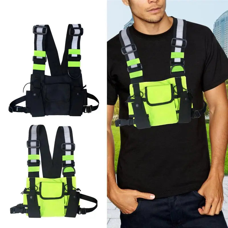 PC Front Pack For Men Sports Chest Front Pack Chest Bag For Men With Extra