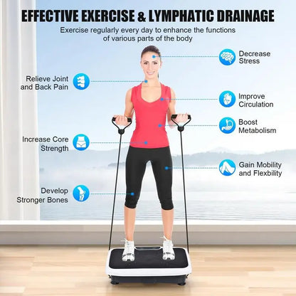 PC Full Body Vibration Plate Electric Vibration Exercise Plate Rich And Eff