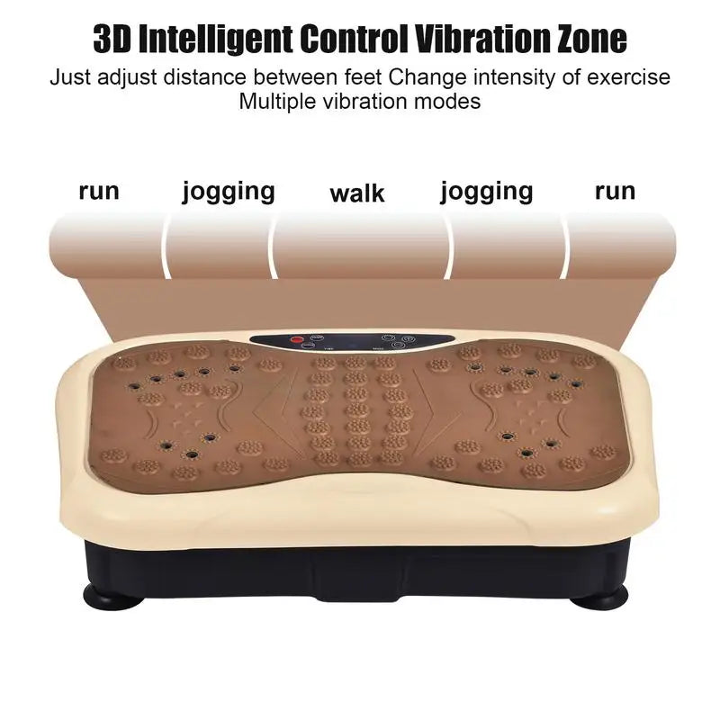 PC Full Body Vibration Plate Electric Whole Body Vibration Workout Plate Ri