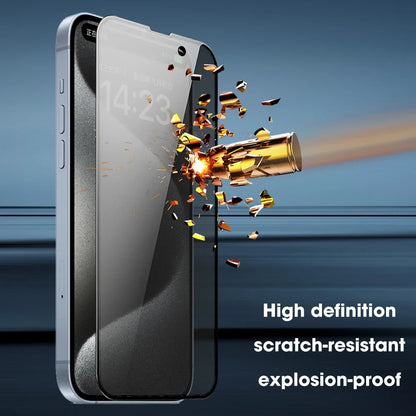 Full Coverage HD Privacy Screen Protector For iPhone 16 16Plus Anti-spy Tempered Glass For iPhone 16 Pro Max Accessories