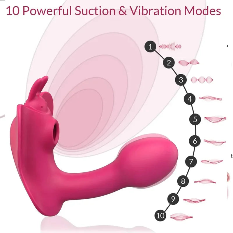 Gtooza_G Spot Sucking Bluetooth APP     oris Stimulator Female Remote Control Sex Toys  Women Couple gtooza.com