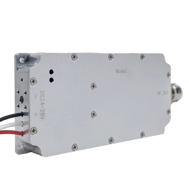 GAN 100W module 400-500MHZ 500-600MHZ 600-700MHZ 700-860MHZ 860-1020MHZ LORA image transmission blocking transmission module