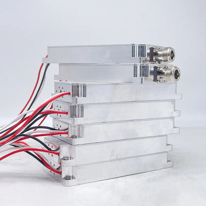 GAN 100W module 400-500MHZ 500-600MHZ 600-700MHZ 700-860MHZ 860-1020MHZ LORA image transmission blocking transmission module