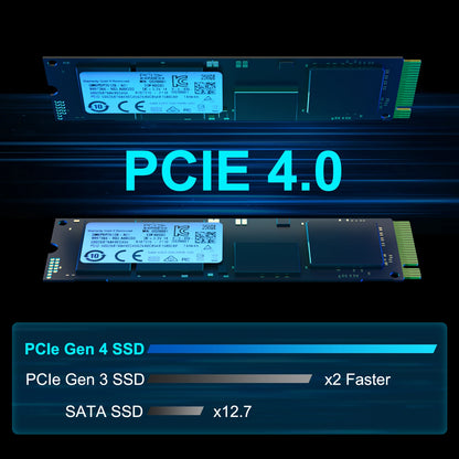 PCGEEKOM Mini PC Mini IT12, 12th Gen Intel i7-12650H NUC12 Mini Computers(1