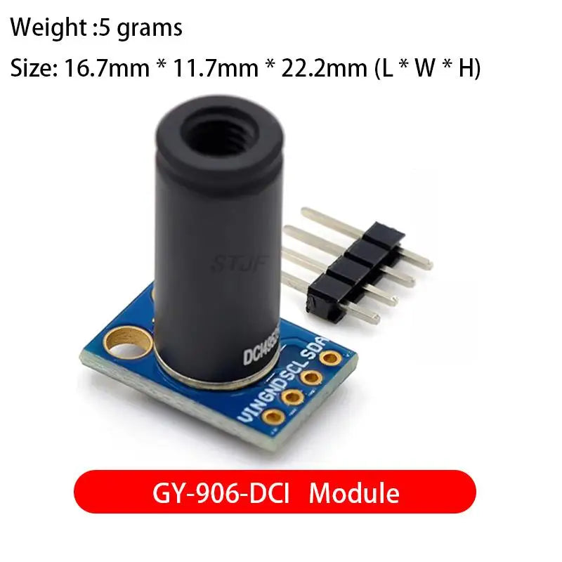 GY-906-BAA/BCC  MLX90614ESF New MLX90614 Contactless Temperature Sensor Module   Compatible MLX90614-DCI