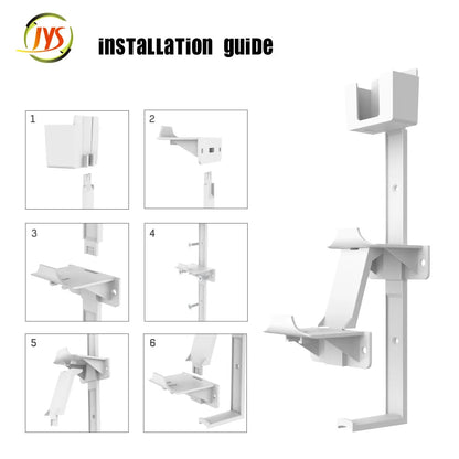 Game Controller Holder Remote Wall mount Bracket with headset Hanger Storage Stand For PS5,Xbox Series X,PS4,Xbox One,NS Switch