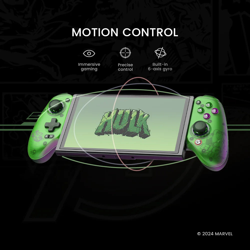 Gamesir G8 Plus Hullk Marvel Limited Edition Wireless Mobile Gaming Controller Gamepad for Nintendo Switch Tablet Smart Phone PC