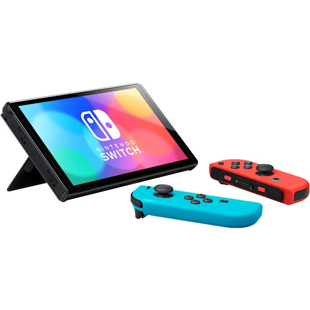 PCGaming Console, Nintendo Switch, Neon Blue and Neon Red Joy-Con,with Mari