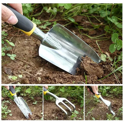 Gardening Pruning Shears Tools Set Rake Shovel Household Plant Tools Multifunctional Gardening  Loosening Soil and Transplant