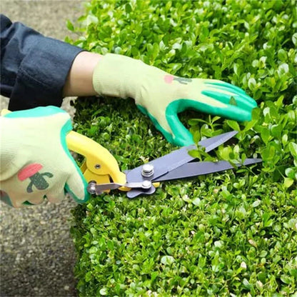 Gardening Scissors Rotatable Lawn Trimming Gardening Grass Trimming Scissors Gardening Tools Household Potted Weed Pruning