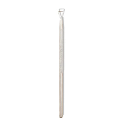 Gel Polish Remover Cleaner Nail UV Gel Remover Culticle Pusher Dead Skin Removing Stainless Steel Stick Rod Manicure Nails Tool