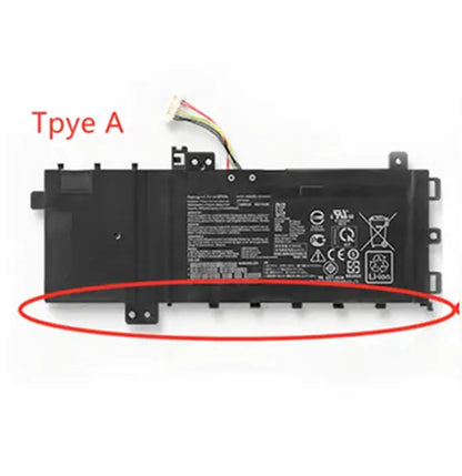 PC Genuine Battery For ASUS C21N1818 B21N1818 B21N1818-1 B21N1818-2 B21N1818-3 15 X512FA X509FB A509FA A409FL F509FJ X509UA