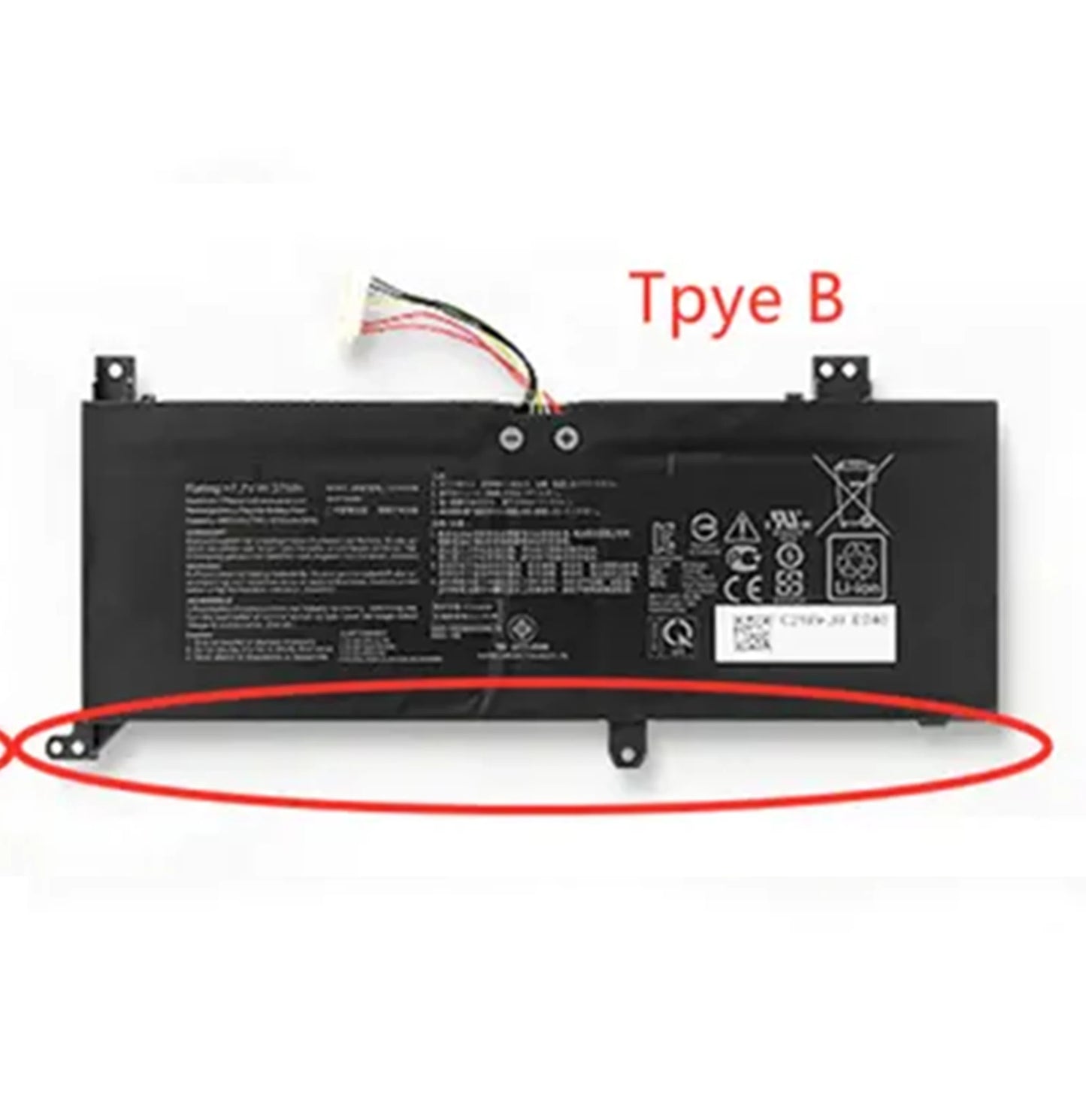 PC Genuine Battery For ASUS C21N1818 B21N1818 B21N1818-1 B21N1818-2 B21N1818-3 15 X512FA X509FB A509FA A409FL F509FJ X509UA